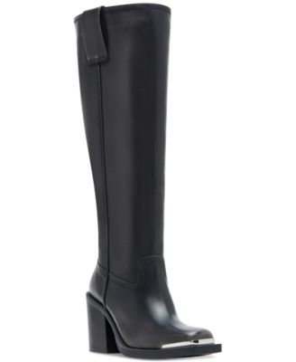 Madden Girl - Dollee Pull-On Embellished Moto Boots