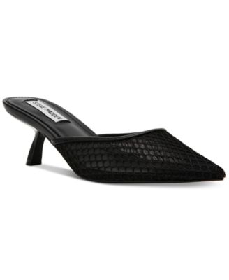 Steve Madden - Women's Micki Kitten Heel Mule Pumps