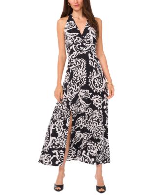 Vince Camuto - Women's Sleeveless Printed Maxi Dress