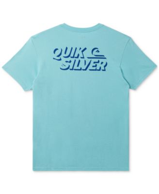 Quiksilver - Men's Shadow Knock Regular-Fit Logo Graphic T-Shirt
