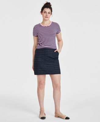 On 34th - Women's Tweed Mini Skirt