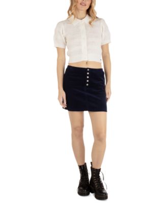 Hurley - Juniors' Enza Corduroy Mini Skirt