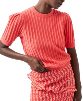 French Connection - Women's Lola Crewneck Short-Sleeve Top