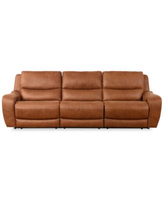 Furniture - Tanico 3-Pc. Modular Sofa with 3 Power Motion Chairs