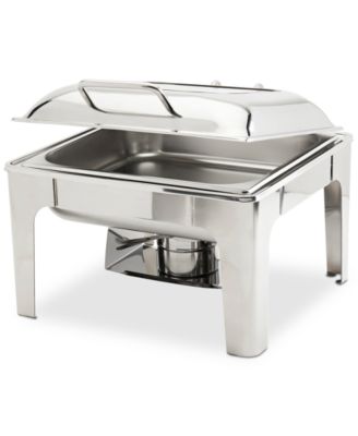 Denmark - 6.3-Qt Stainless Steel Square Chafing Dish