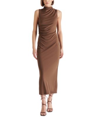 Steve Madden - Women's Mo Mock Neck Midi Dress