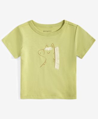 First Impressions - Baby Boys Horse Graphic Short-Sleeve Jersey T-Shirt