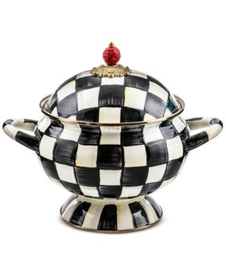 Mackenzie-Childs - Courtly Check Lidded Tureen