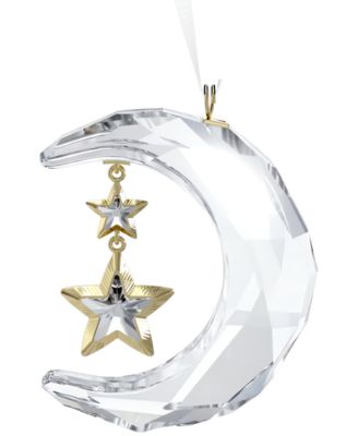 Swarovski - Moon and Star Crystal Ornament