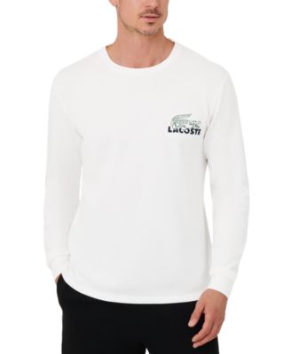 Lacoste - Men's Relaxed Fit Large Croc Thermal Sleep Shirt