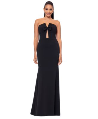 Betsy & Adam - Women's Sweetheart-Neck Strapless Gown