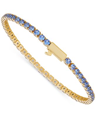 Vince Camuto - Gold-Tone Color Crystal Bangle Bracelet