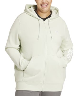 adidas - Plus Size Cotton French Terry Logo Hoodie
