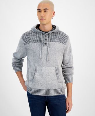 Sun + Stone - Men's Hooded Sweater, Created for Macy's