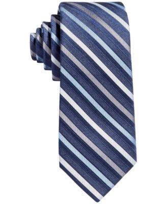 Calvin Klein - Big Boys Gemstone Striped Necktie