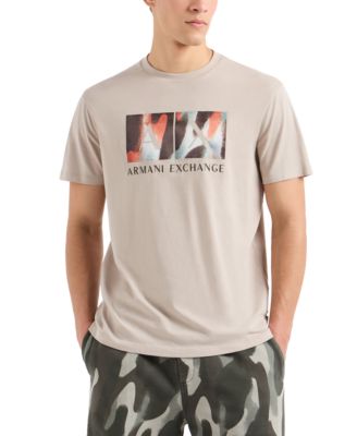 A|X Armani Exchange - Men's Short Sleeve Crewneck Box Logo T-Shirt