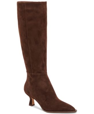 Dolce Vita - Women's Auggie Pointed-Toe Kitten-Heel Tall Dress Boots