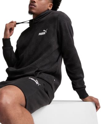 Puma - Men's Logomania Allover Logo Print Hoodie