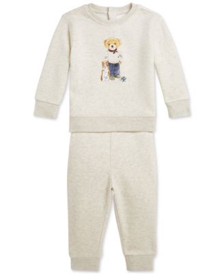 Polo Ralph Lauren - Baby Polo Bear Sweatshirt & Sweatpants Set