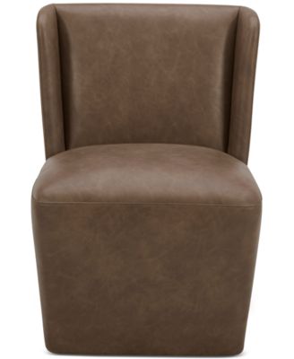 Furniture - Seham Faux Leather Dining Chair
