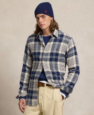 Polo Ralph Lauren - Men's Classic-Fit Plaid Brushed Flannel Shirt