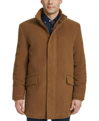 Cole Haan - Men's Full-Zip Stand-Collar Car Coat