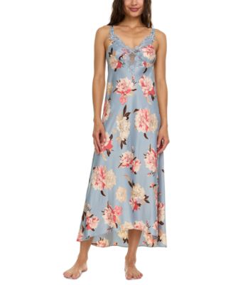 Flora by Flora Nikrooz - Women's Stella Floral Charmeuse Nightgown