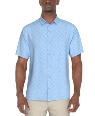 PGA TOUR - Men's Medallion-Print Shirt