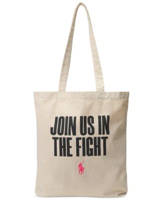 Polo Ralph Lauren - Men's Pink Pony Twill Shopper Tote