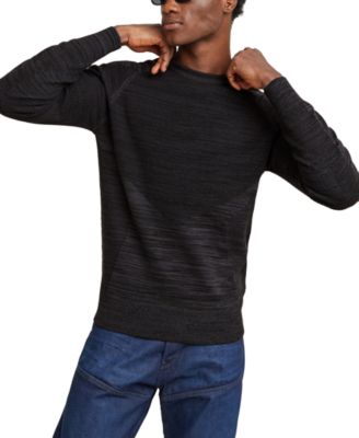 G-Star Raw - Men's 3D Biker Regular-Fit Engineered-Knit Sweater