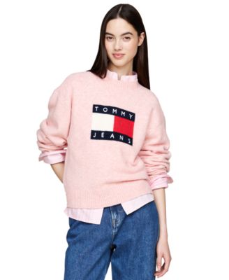 Tommy Jeans - Women's Melange Flag Crewneck Sweater