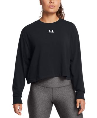 Under Armour - Women's Active Campus Boxy Cropped Long-Sleeve T-Shirt