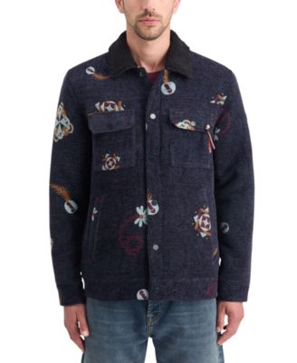 SCOTCH & SODA - Men's Swirl Jacquard Graphic Jacket