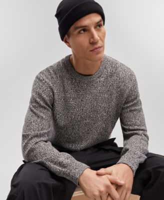 Mode of One - Men's Long-Sleeve Everyday Marl-Knit Sweater