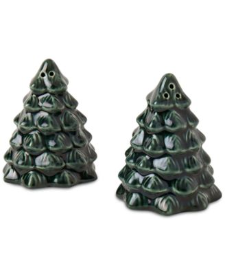 Tabletops Gallery - Green Tree Salt & Pepper Set