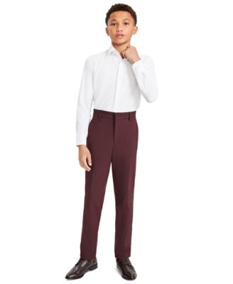 B By Brooks Brothers - Big Boys Classic Stretch Dress Pants