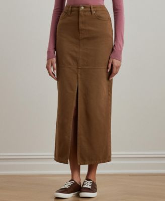 Lauren Ralph Lauren - Women's Denim Maxiskirt