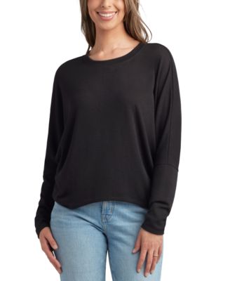 BCX - Juniors' Scoop Neck Dolman Sleeve Top