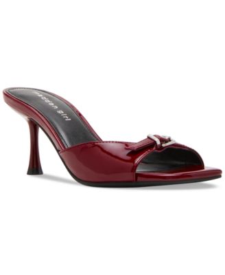 Madden Girl - Dawn Buckled Stiletto Dress Mules