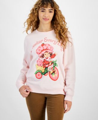 Love Tribe - Juniors' Strawberry Shortcake Graphic Sweatshirt