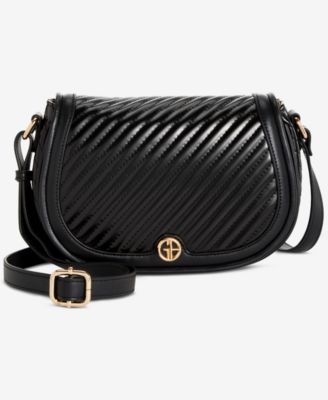 Giani Bernini - Small Quilted Saddle Crossbody