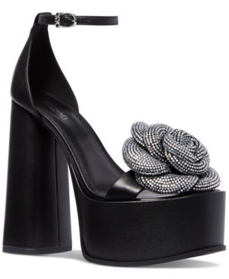 Michael Kors - Women's Elodie Rosette Platform Sandals