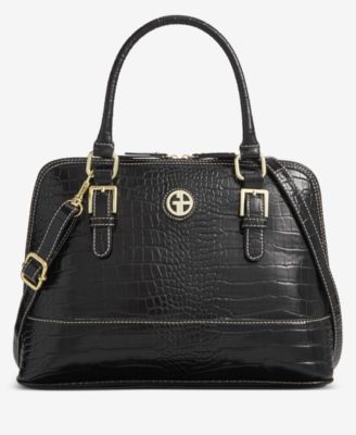 Giani Bernini - Croc Dome Medium Satchel