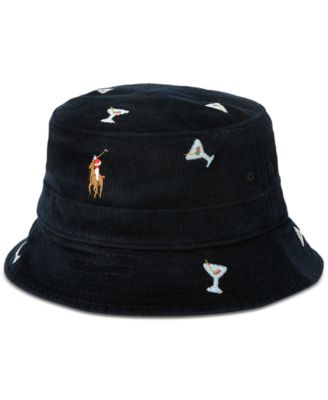 Polo Ralph Lauren - Men's Embroidered Corduroy Bucket Hat