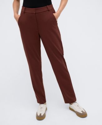 Kenneth Cole - Women's Athletic Stretch Slim-Fit Ankle Pants