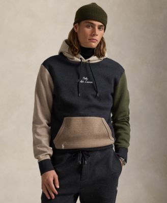 Polo Ralph Lauren - Men's Logo Color-Blocked Double-Knit Hoodie