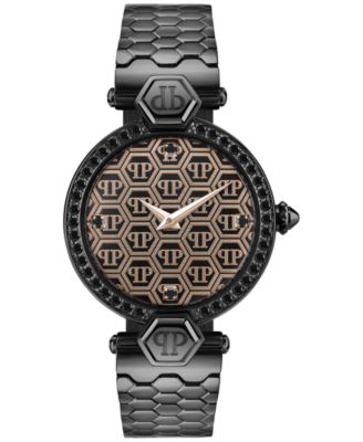 Philipp Plein - Women's Plein Couture Black Ion Plated Bracelet Watch 32mm