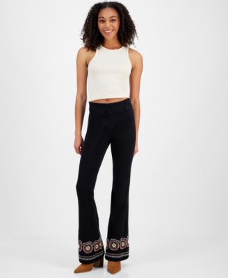 Driftwood - Women's Wyatt Pull-On Slim Flare Jeans