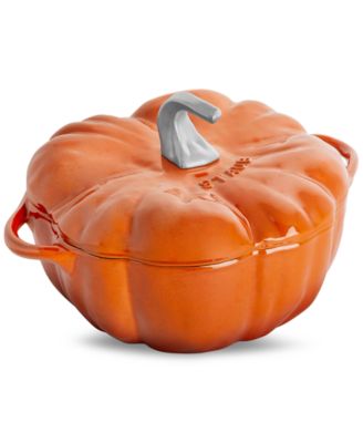 Staub - Enameled Cast Iron 3.5 Qt. Burnt Orange Pumpkin Cocotte