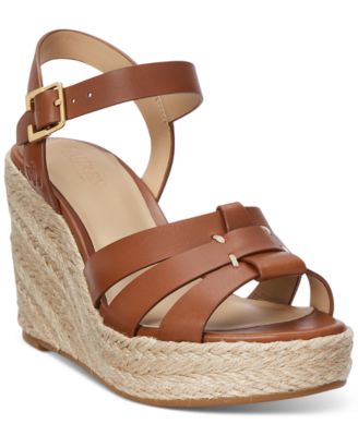 Lauren Ralph Lauren - Women's Soffia Espadrille Wedge Sandals